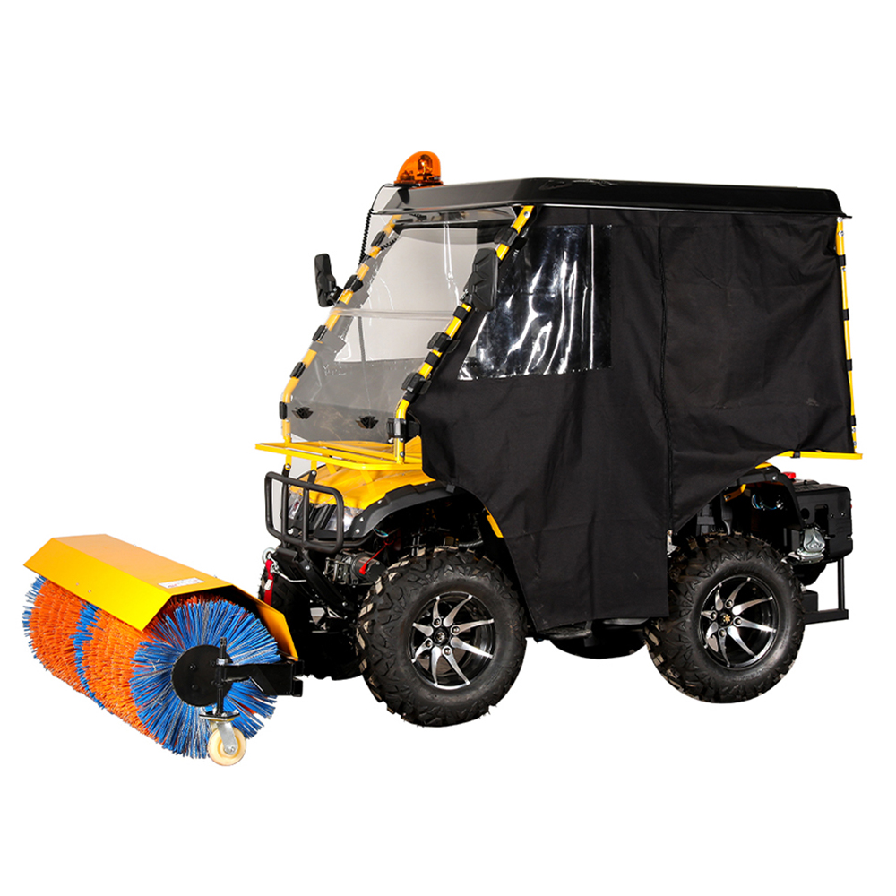 Clearing the Path: High Efficiency Cab Snow Sweeper Revolutionizes Winter Maintenance
