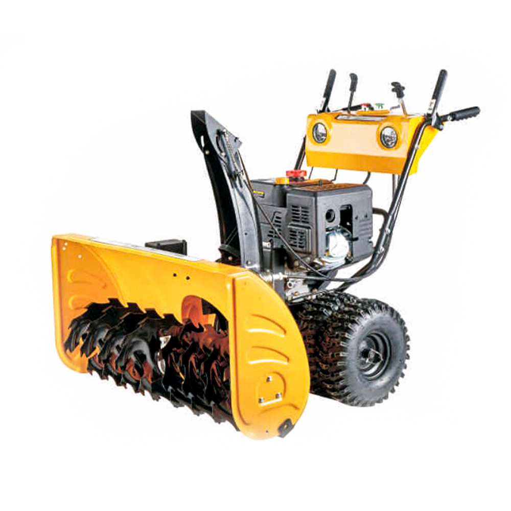Snow-Clearing Powerhouse: The Four-Wheeled Anti-skid Snow Tires Two-stage Snow Blower Takes Winter Maintenance to the Next Level